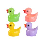 Customizable Yellow Duck Toy Pendant Micro Landscape Miniature Figurine Creative Decorative Resin Craft Accessory - Image 5