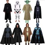 5StarWars Halloween Stage Performance Adult Costume Star Wars Cosplay White Trooper Role-playing Outfit