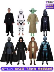5StarWars Halloween Stage Performance Adult Costume Star Wars Cosplay White Trooper Role-playing Outfit