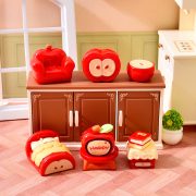 Creative Customizable Apple Series Resin Decorative Ornaments for Office Dollhouse Car Miniature Figurines - Image 3