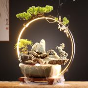 New Chinese Style Flowing Water Fountain Ornament for Living Room Office Desktop Moving In Business Opening Gifts Feng Shui Wealth Attracting Decoration - Image 3