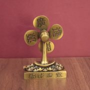 Rotatable Metal Windmill Desktop Decoration Wealth Attraction Ornament Customizable Metal Craftwork for Business Prosperity - Image 3