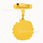 Red Scarf Award Star Foundation Stamp Custom Metal Medal Badge Individual Team Two-Star Badge Scout Troop Emblem Award - Image 5