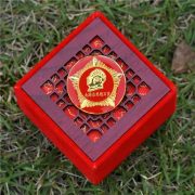 Mao Zedong Portrait Badge Chairman Mao Chest Pin Commemorative Collectible Thought Everlasting 3CM with Velvet Box - Image 4