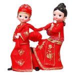 旅游景区喜庆宫廷摆件系列古风娃娃创意中国风工艺品家居装饰礼物