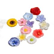 Resin Floating Water Simulation Flower Creative Home Gardening Accessories Customizable Decorative Ornaments Multicolor Flowers - Image 5