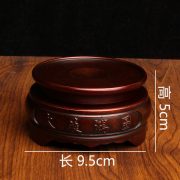 Chinese Style Brass Base Metal Artwork Lucky Pearl Base Rotatable Large Scale Metal Art Decorations Custom Metal Medal Badge - Image 4