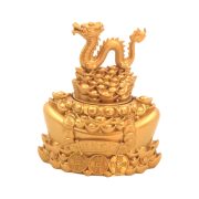 Lucky Fortune Turntable Home Decoration Metal Craft Custom Metal Medal Badge for Business Opening Gift - Image 5