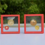 Gold Toothed Chest Badge Custom Metal Medal Badge Chairman Mao Zedong Commemorative Emblem Collectible Award Transparent Red Box - Image 3
