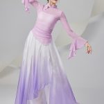 2026 New Dance Costume Gradual Ethereal Gown Classical Dance Practice Uniform Women's Adult Stage Performance Ensemble