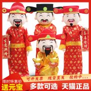 Lucky Money God Cartoon Doll Costume Adult Stage Performance Zodiac Tiger Year Good Luck Mascot Walking Year Celebration Outfit - Image 3