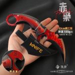 铄捷 三角洲周边 大号赤枭爪刀模型皮套款合金玩具游戏道具摆件