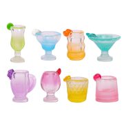 Summer Gradient Juice Cup Miniature Food Toy Realistic Highball Glass Resin Accessories DIY Cocktail Glasses Decorative Ornaments - Image 5