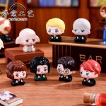 Customizable Decorative Resin Ornament Micro Landscape Character Magic College Cartoon Cute DIY Creative Desktop Car Decor