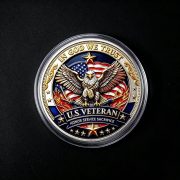 250th Anniversary Commemorative Coin from USA Peace Challenge Custom Metal Medal Badge in Color Printed on Metal Gift - Image 2