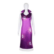 One Piece Anime Cosplay Costume Women's Snake Queen Hanako Black Cheongsam Adult Stage Performance Wear - Image 6