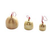 Mini DIY Metal Wind Chimes Bronze Material Accessories Anti-Theft Bell Christmas Decorations Hanging Ornaments Custom Metal Medal Badge - Image 5