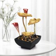 Simplified Home Office Desktop Decoration Iron Art Flowing Water Fountain Ornament Cross-Border Feng Shui Aquatic Feature - Image 3