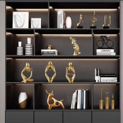 Modern Minimalist Luxury Creative Home Bar Cabinet Decorations Living Room TV Cabinet Office Resin Artistic Ornaments - Image 4