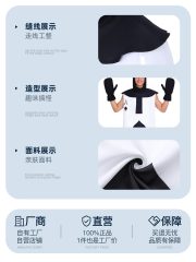 爱丽丝梦游仙境cos服扑克牌战士方块黑桃cosplay搞怪角色扮演服装 - Image 4