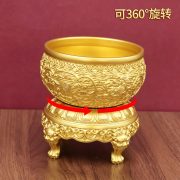 Bronze麒麟 Home Decorative Sculpture for Wealth and Happiness Gathering Ideal for Living Room Entrance Office Opening - Image 2