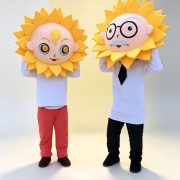 Sunflower Sun葵 Cartoon Doll Adult Stage Performance Costume Plant Flower Walking Prop Direct From Factory - Image 3