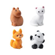 Creative Miniature Customizable Decorative Ornament Realistic Miniature Guinea Pig Fox Animal Figurine DIY Decoration Accessory - Image 5