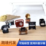 Vintage Creative Resin Mini Ornament Customizable Decorative Accents for Home Decoration Photography Props