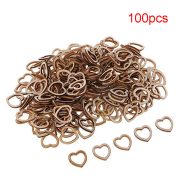 Wooden Craft Creative Home Decoration Wedding Party Small Heart Hand-Painted Accessories DIY Scrapbooking Decorative Ornaments - Image 5