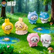 Customizable Decorative Resin Ornament Miniature Scene Creative Raincoat Giggling Cute Dollhouse Home Decoration Car Desktop Small Figurine - Image 2