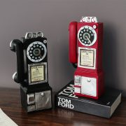 Retro Phone Customizable Decorative Ornament Wall Hanging Home Decor Korean Style Photography Props Bar Accessories - Image 3