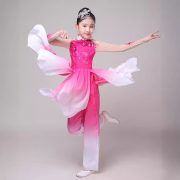 Mandala Adult Stage Performance Costume Classic Dance Outfit Women's Yangge Fan Dance Elegant Chinese Style - Image 3