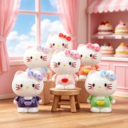 New Cute Cartoon KT Cat Resin Craft Decorative Ornaments Creative Trendy Desktop Spinny Figurines Customizable Artistic Decor - Image 2