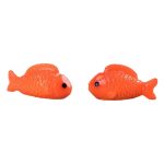 Customizable Decorative Resin Ornaments Miniature Landscape Simulation Red Koi Fish Tank Ocean Beach Scenery Creative Accessories Small Figurines