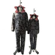 Stranger Things Eating Flowers Halloween Christmas Unisex One-Piece Hooded Sleepwear New Role Play Adult Stage Performance Costume - Image 5