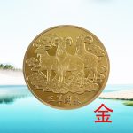 Three Lamas Open Fortune Commemorative Coin Metal Craft Gift Direct Supply From Factory Celebration Gift In Stock