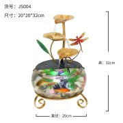 Indoor Home Decorations Flowing Water Fountain Ornament Iron Art Live Broadcast Wealth Attracting Desktop Decoration Piece - Image 6