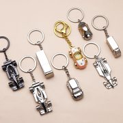 Custom Metal 3D Car Model Keychain Badge Personalized Auto Emblem Key Holder For Men Memorial Gift From 4S Store - Image 2