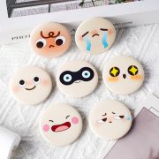 Custom Metal Medal Badge 44mm High Aesthetic Value Backpack Accessory Ideal Student Prize Decoration Egg Son Emoticon Pack - Image 2