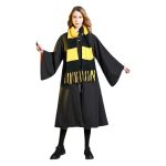 Harry Potter School Robe Adult Stage Performance Costume for Halloween Cosplay Magic City Theme Party Wear