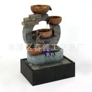 Creative Office Desktop Flowing Water Fountain Ornament Home Business Gift Cross-Border Exclusive Sale Interior Decor - Image 4