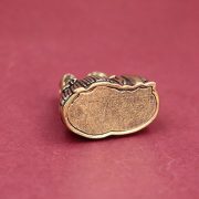 Retro Brass Double Dutch Couple Tabletop Decoration Handheld Collectible Small Copperware Custom Metal Medal Badge - Image 4