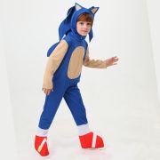 Sonic Cartoon Super Speedy Little Boy Cosplay Game Costume Adult Stage Performance Stage Outfit - Image 4