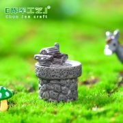 Customizable Decorative Ornaments Succulent Plant Pot Resin Stone Grinding DIY Handmade Craft Landscape Miniature Bonsai - Image 3