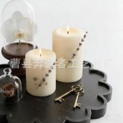 Retro Wooden Lace Tray Bedroom Entrance Decor Display Plate Aromatic Candle Holder Home Decoration Flower Pot Stand - Image 4