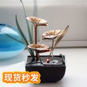 Desktop Flowing Water Fountain Ornament for Living Room Home Office Decorations Craft Gifts Wholesale Export