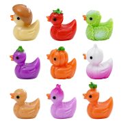 Adorable Customizable Decorative Ornament Potato Eggplant Vegetable Duck Toy DIY Accessory Car Dashboard Desktop Small Figurine - Image 5