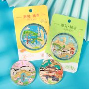 Huangshan Tourism Souvenir Coin Custom Metal Medal Badge West递Sun溪Old StreetHong VillageHui State Cultural Creative Scenic Area Commemorative Gift - Image 3
