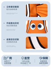 Adult Nemo Halloween Costume Sponge Composite Suit for Stage Performance Clown Fish Cosplay Wear for Adults Under the Sea Rally - Image 4
