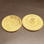 Rapid Pursuit Movie Replica Gold Coin Commemorative Collectible Creative Gift Metal Badge Custom Crafted Souvenir - Image 3